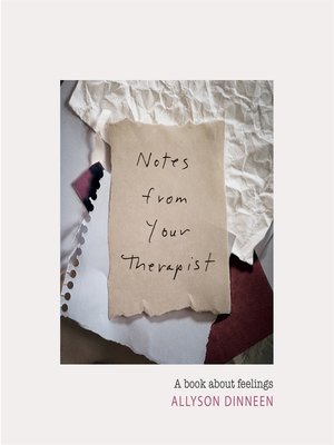 cover image of Notes from Your Therapist